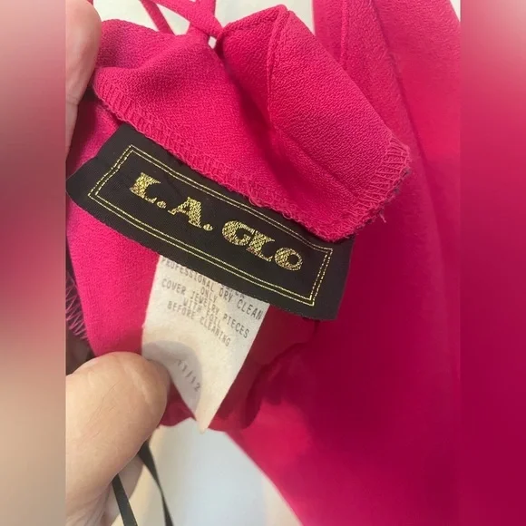 Vintage L.A Glo Slip Dress - Picture 10 of 11